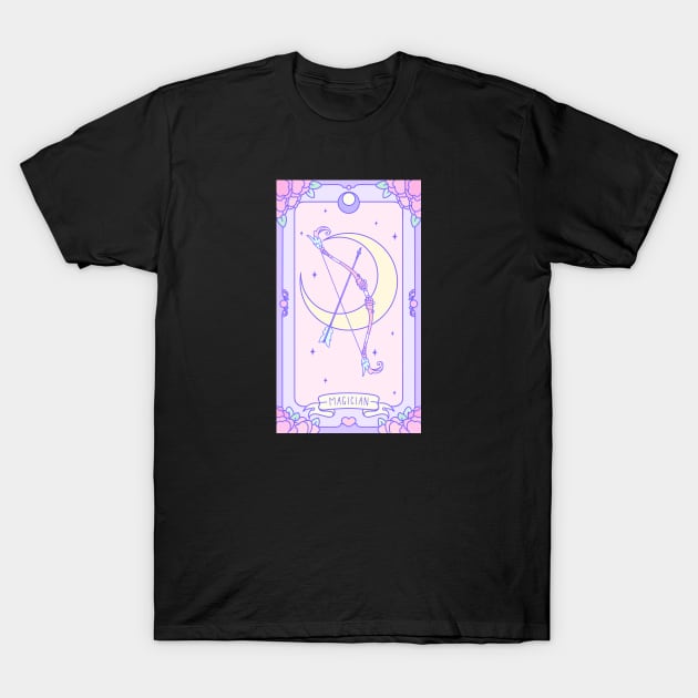 Magician - Pastel Tarot T-Shirt by Cosmic Queers